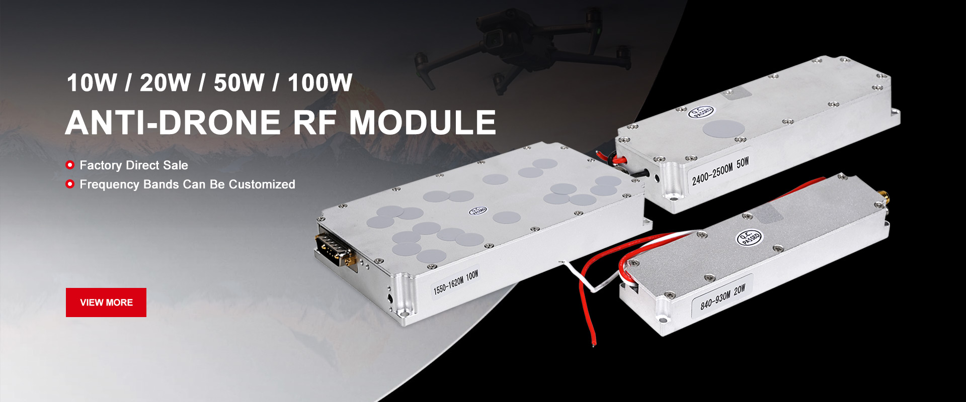 Kilang Modul RF Anti-Drone